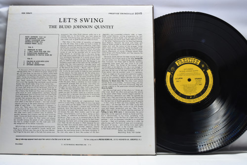 The Budd Johnson Quintet - Let&#039;s Swing - 중고 수입 오리지널 아날로그 LP