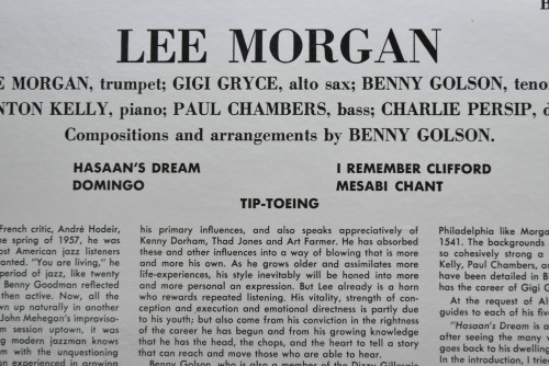 Lee Morgan [리 모건] - Vol. 3 - 중고 수입 오리지널 아날로그 LP