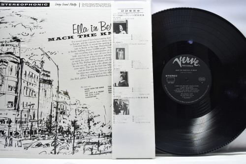 Ella Fitzgerald [엘라 피츠제럴드] - Mack The Knife / Ella In Berlin - 중고 수입 오리지널 아날로그 LP