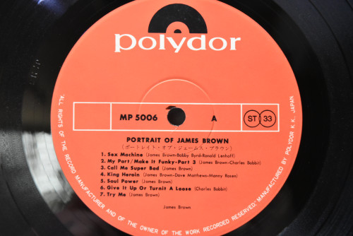 James Brown [제임스 브라운] - Portrait Of James Brown ㅡ 중고 수입 오리지널 아날로그 LP
