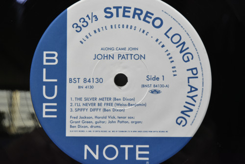 John Patton [존 패튼] - Along Came John - 중고 수입 오리지널 아날로그 LP
