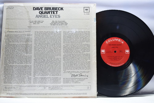 The Davd Brubeck Quartet [데이브 브루벡] - Angel Eyes - 중고 수입 오리지널 아날로그 LP