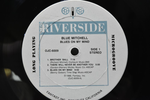 Blue Mitchell - Blues On My Mind - The Riverside Collection - 중고 수입 오리지널 아날로그 LP