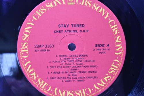 Chet Atkins [쳇 앳킨스] - Stay Tuned - 중고 수입 오리지널 아날로그 LP