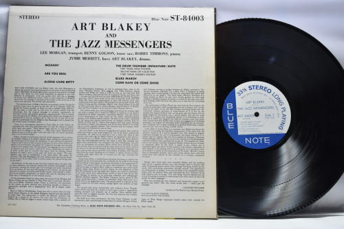 Art Blakey And The Jazz Messengers [아트 블레이키 ,재즈 메신저스] - Moanin&#039; - 중고 수입 오리지널 아날로그 LP