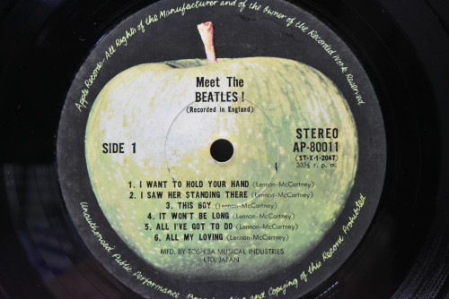The Beatles [비틀즈] - Meet The Beatles! ㅡ 중고 수입 오리지널 아날로그 LP