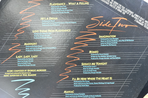Various - Flashdance Soundtrack - 중고 수입 오리지널 아날로그 LP