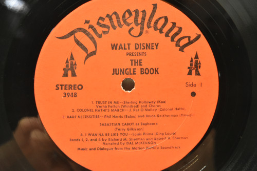 Various [영화 정글 북 Audiobook] - The Jungle Book  ㅡ 중고 수입 오리지널 아날로그 LP