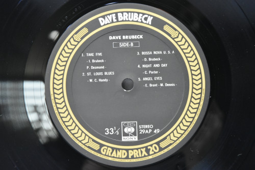 Dave Brubeck [데이브 브루벡] - Grand Prix 20 - 중고 수입 오리지널 아날로그 LP
