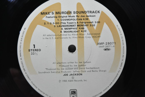 Joe Jackson - Mike&#039;s Murder Soundtrack  ㅡ 중고 수입 오리지널 아날로그 LP