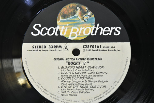 Various ‎- Rocky IV Soundtrack - 중고 수입 오리지널 아날로그 LP