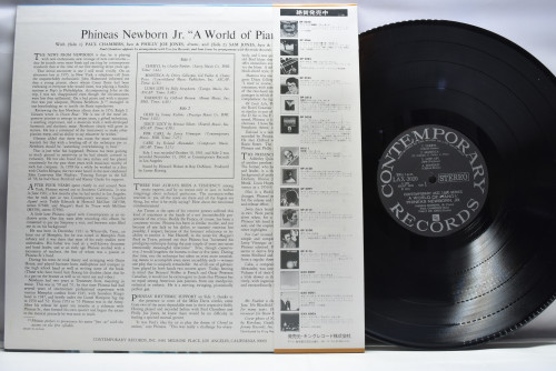 Phineas Newborn Jr. [피니어스 뉴본] - A World Of Piano!  - 중고 수입 오리지널 아날로그 LP