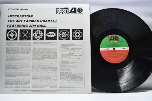 The Art Farmer Quartet Featuring Jim Hall [아트 파머, 짐 홀] - Interaction - 중고 수입 오리지널 아날로그 LP