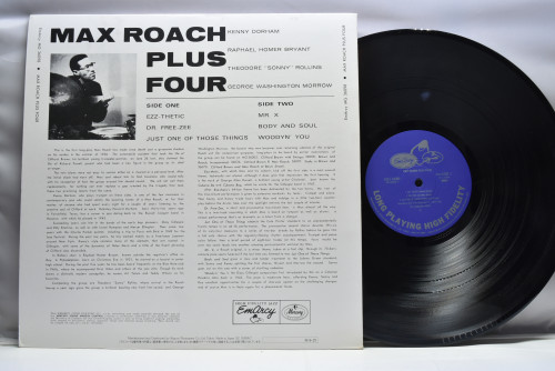 Max Roach [맥스 로치] - +4 - 중고 수입 오리지널 아날로그 LP