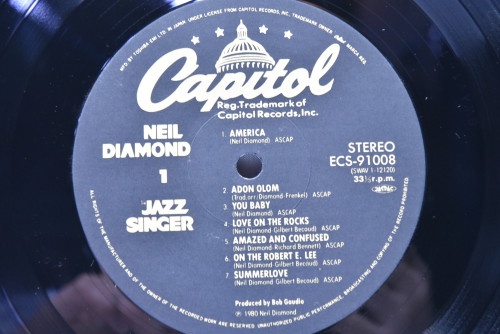 Neil Diamond - The Jazz Singer OST  ㅡ 중고 수입 오리지널 아날로그 LP