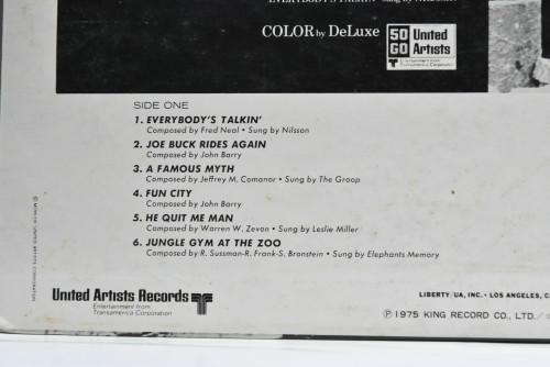 Various - Midnight Cowboy  ㅡ 중고 수입 오리지널 아날로그 LP