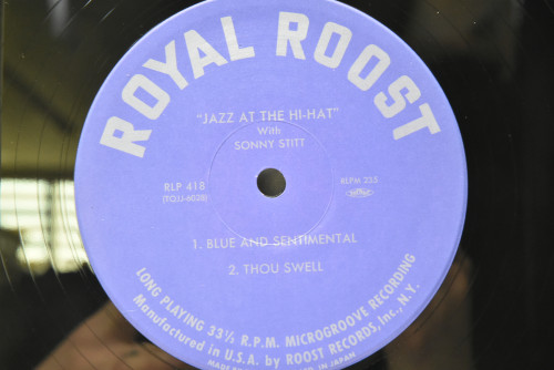 Sonny Stitt [소니 스팃] - Jazz At The Hi-Hat - 중고 수입 오리지널 아날로그 LP