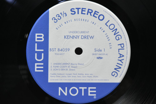 Kenny Drew [케니 드류] ‎- Undercurrent (180 gram) - 중고 수입 오리지널 아날로그 LP
