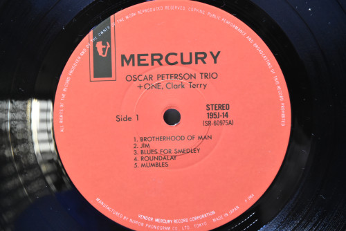 Oscar Peterson Trio, Clark Terry [오스카 피터슨, 클락 테리] ‎- + One - 중고 수입 오리지널 아날로그 LP