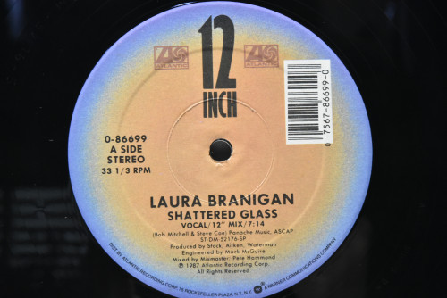 Laura Branigan [로라 브래니건] - Shattered Glass ㅡ 중고 수입 오리지널 아날로그 LP