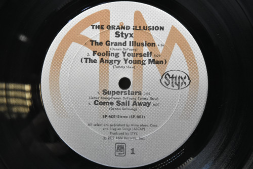 Styx [스틱스] ‎- The Grand IIIusion - 중고 수입 오리지널 아날로그 LP