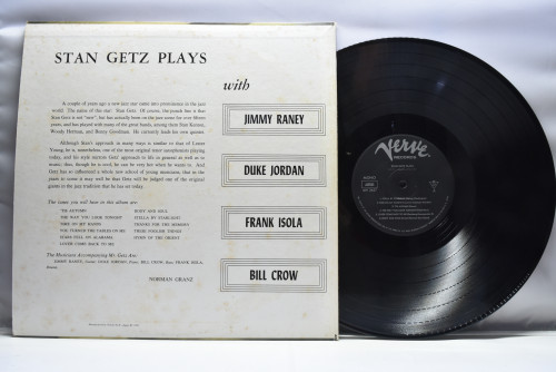 Stan Getz [스탄 게츠] ‎- Stan Getz Plays - 중고 수입 오리지널 아날로그 LP