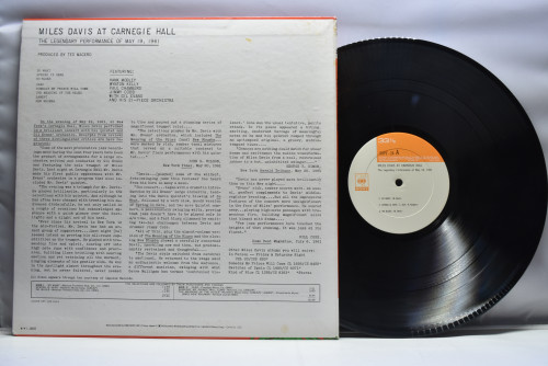 Miles Davis [마일스 데이비스] - Miles Davis At Carnegie Hall - 중고 수입 오리지널 아날로그 LP