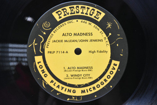 Jackie McLean [재키 맥린] ‎- Alto Madness - 중고 수입 오리지널 아날로그 LP