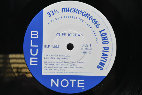 Cliff Jordan [클리프 조단] ‎- Cliff Jordan - 중고 수입 오리지널 아날로그 LP