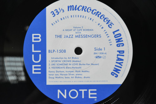 The Jazz Messengers [재즈 메신저스, 아트 블레이키] - At The Cafe Bohemia Volume 2 - 중고 수입 오리지널 아날로그 LP
