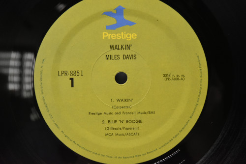 Miles Davis All Stars [마일스 데이비스] ‎- Walkin&#039; - 중고 수입 오리지널 아날로그 LP