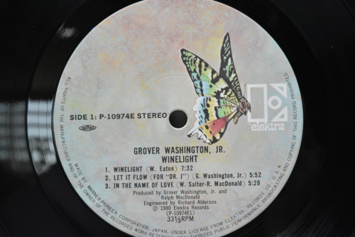 Grover Washington, Jr. [그로버 워싱턴 주니어] - Winelight - 중고 수입 오리지널 아날로그 LP