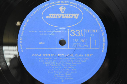 Oscar Peterson Trio / Clark Terry [오스카 피터슨, 클락 테리] - + One - 중고 수입 오리지널 아날로그 LP