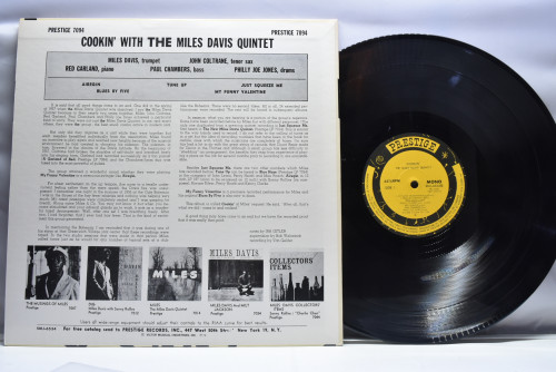 Miles Davis [마일스 데이비스] ‎- Cookin&#039; With The Miles Davis Quintet - 중고 수입 오리지널 아날로그 LP