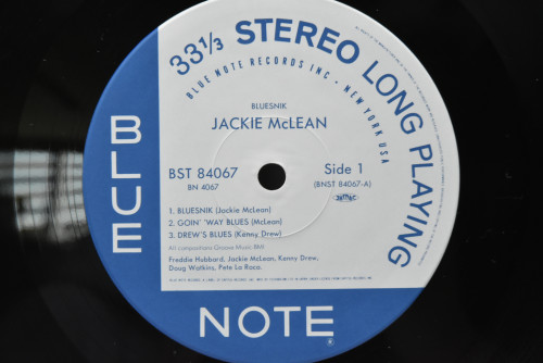 Jackie McLean [재키 맥린] - Bluesnik - 중고 수입 오리지널 아날로그 LP