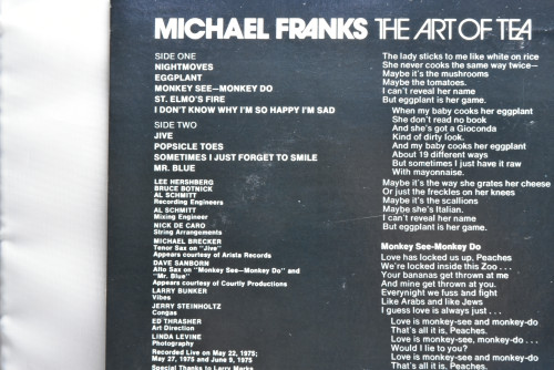Michael Franks [마이클 프랭스] ‎- The Art Of Tea - 중고 수입 오리지널 아날로그 LP