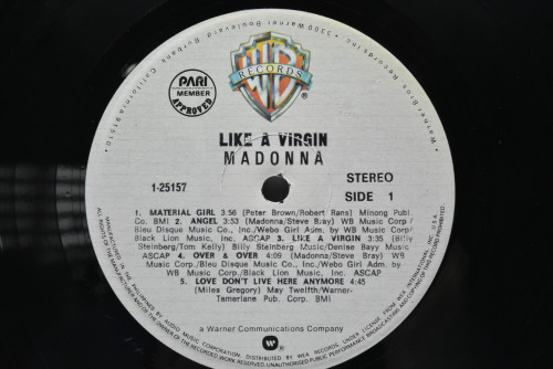 Madonna [마돈나] ‎- Like A Virgin - 중고 수입 오리지널 아날로그 LP