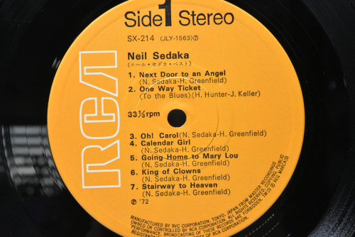 Neil Sedake [닐 세다카] - Neil Sedaka ㅡ 중고 수입 오리지널 아날로그 LP