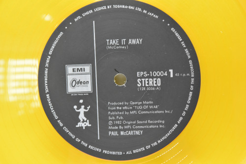 Paul McCartney [폴 맥카트니] - Take It Away ㅡ 중고 수입 오리지널 아날로그 LP