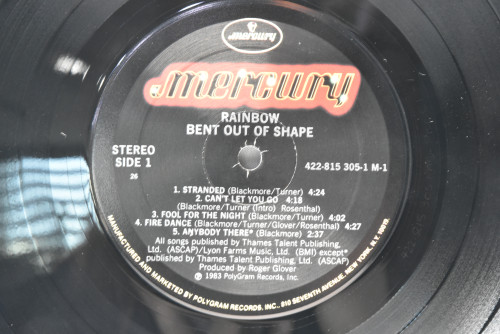 Rainbow [레인보우] - Bent Out Of Shape ㅡ 중고 수입 오리지널 아날로그 LP