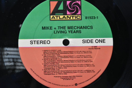 Mike &amp; The Mechanics [마이크 앤 더 메카닉스] ‎- Living Years - 중고 수입 오리지널 아날로그 LP