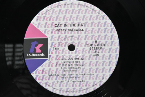 Bobby Caldwell [바비 콜드웰] ‎- Cat In The Hat - 중고 수입 오리지널 아날로그 LP