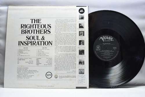 The Righteous Brothers [라이처스 브라더스] ‎- Soul &amp; Inspiration - 중고 수입 오리지널 아날로그 LP
