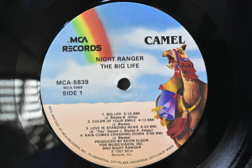 Night Ranger [나이트 레인저] - Big Life ㅡ 중고 수입 오리지널 아날로그 LP