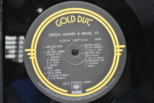 Sergio Mendes &amp; Brasil 77 [세르지오 멘데스] - Carnival Live In Japan/Gold Disc ㅡ 중고 수입 오리지널 아날로그 LP