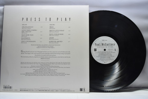 Paul McCartney [폴 맥카트니] - Press To Play ㅡ 중고 수입 오리지널 아날로그 LP