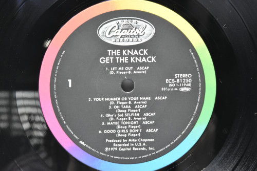 The Knack [더 낵] ‎- Get The Knack - 중고 수입 오리지널 아날로그 LP