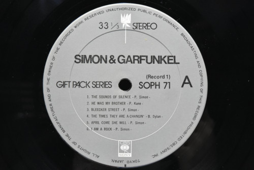 Simon &amp; Garfunkel [사이먼 앤 가펑클] - Simon &amp; Garfunkel ㅡ 중고 수입 오리지널 아날로그 LP