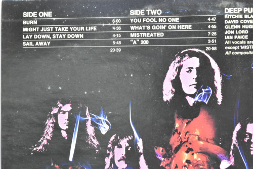 Deep Purple [딥퍼플] ‎- Burn - 중고 수입 오리지널 아날로그 LP