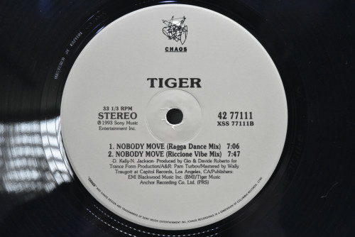 Tiger [타이거] - Nobody Move ㅡ 중고 수입 오리지널 아날로그 LP